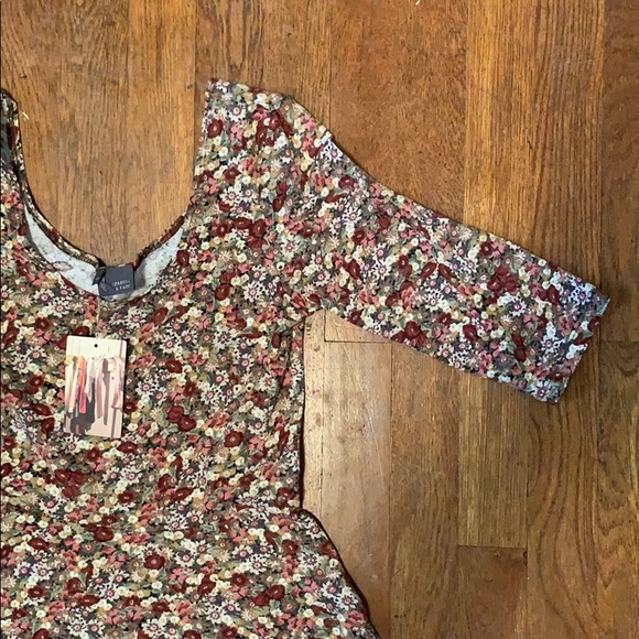 NWT Medium Sparkle and Fade floral dress - Picture 2 of 4